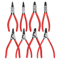 KNIPEX 00 20 04 SB 8-Piece Precision Snap Ring Pliers Set