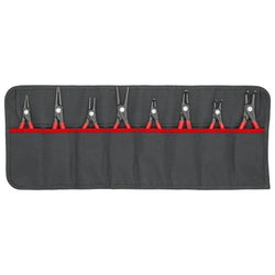KNIPEX 00 19 58 V02 8-Piece Precision Snap Ring Pliers Set