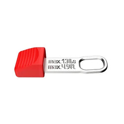 KNIPEX KNIPEXTEND Tethered Color Clips, Red