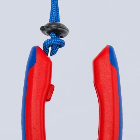KNIPEX KNIPEXTEND Tethered Tool Clips, Red