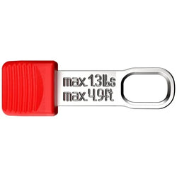 KNIPEX KNIPEXTEND Tethered Tool Clips, Red