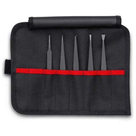 KNIPEX 5 Pc ESD Plastic Tweezer Set
