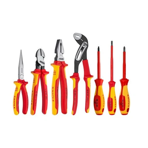 KNIPEX WITTRON ESD Screwdriver Set, 7 Pc
