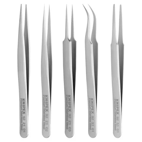 KNIPEX 92 00 02 5-Piece Premium SS Set Tool Roll