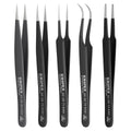 KNIPEX 92 00 01 ESD 5-Piece ESD Tweezer Set