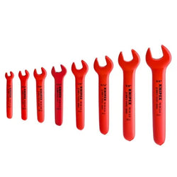 KNIPEX 98 99 13 S4 8-Piece SAE 1000V Open-End Wrench Set