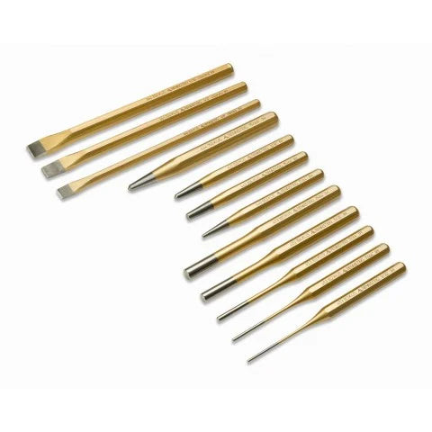 KNIPEX 9R 400 012 12-Piece Punch & Chisel Set