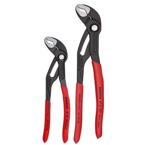 KNIPEX 2 Pc Cobra Pliers Set
