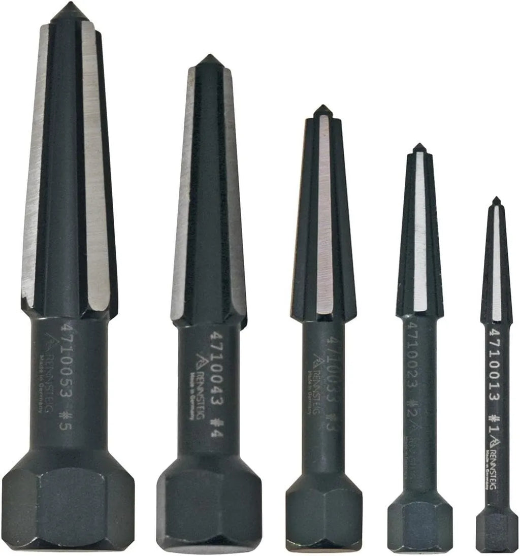 KNIPEX 5 Pc Double Edge Screw Extractor Set