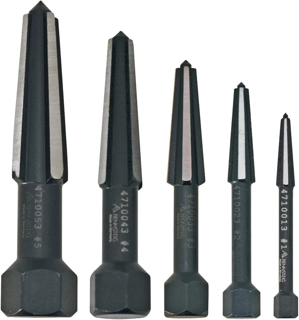 KNIPEX 5 Pc Double Edge Screw Extractor Set