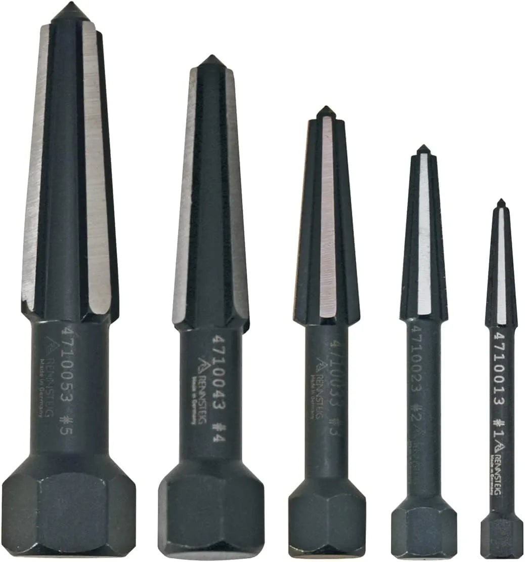 KNIPEX 5 Pc Double Edge Screw Extractor Set