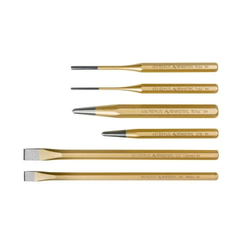 KNIPEX 9R 400 006 6-Piece Punch & Chisel Set