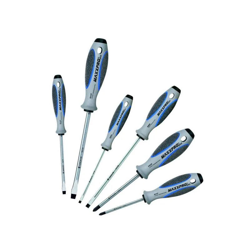 KNIPEX MAXX Plus Screwdriver Set, 6 Pc
