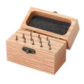 KnKut 12 Piece Carbide Burr Set with 1/8" Shanks