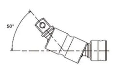 1/4 Sq. Dr. Universal Double Joint  1/4 Square Length 46mm Z-series