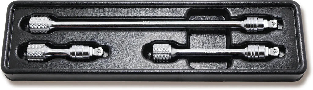 3/8 Sq. Dr. Locking Wobble-Fix Extension Bar 3 Piece Set