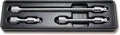 3/8 Sq. Dr. Locking Wobble-Fix Extension Bar 3 Piece Set
