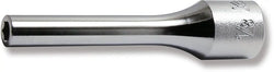 1/4 Sq. Dr. Socket  1/8 6 point Length 50mm
