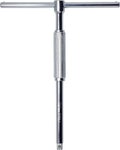 T Handle  3/8 Square Length 236 x 200mm Sliding Bar Free Turn Grip