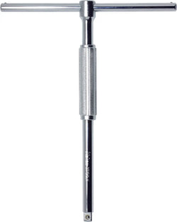 T Handle  3/8 Square Length 236 x 200mm Sliding Bar Free Turn Grip