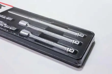 3/8 Sq. Dr. Extension Bar Set  32-250mm ABS Tray   6 pieces