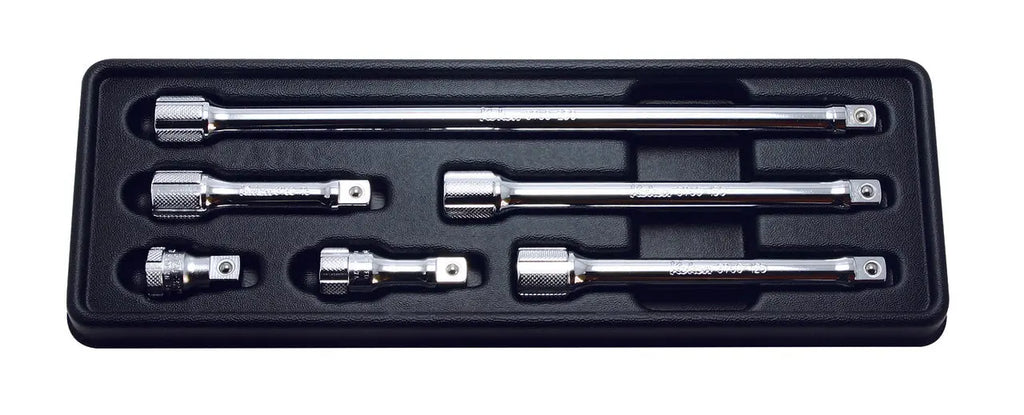 3/8 Sq. Dr. Extension Bar Set  32-250mm ABS Tray   6 pieces
