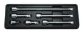 3/8 Sq. Dr. Wobble-Fix Extension Bar Set  32-250mm ABS Tray   6 pieces