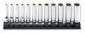1/4 Sq. Dr. Socket Set  4-14mm 6 point  Z-series 12 pieces