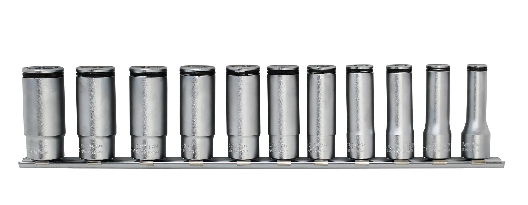 Special 3/8 Sq. Dr. Deep NUT GRIP® Socket Set  8-19mm - 11 pieces