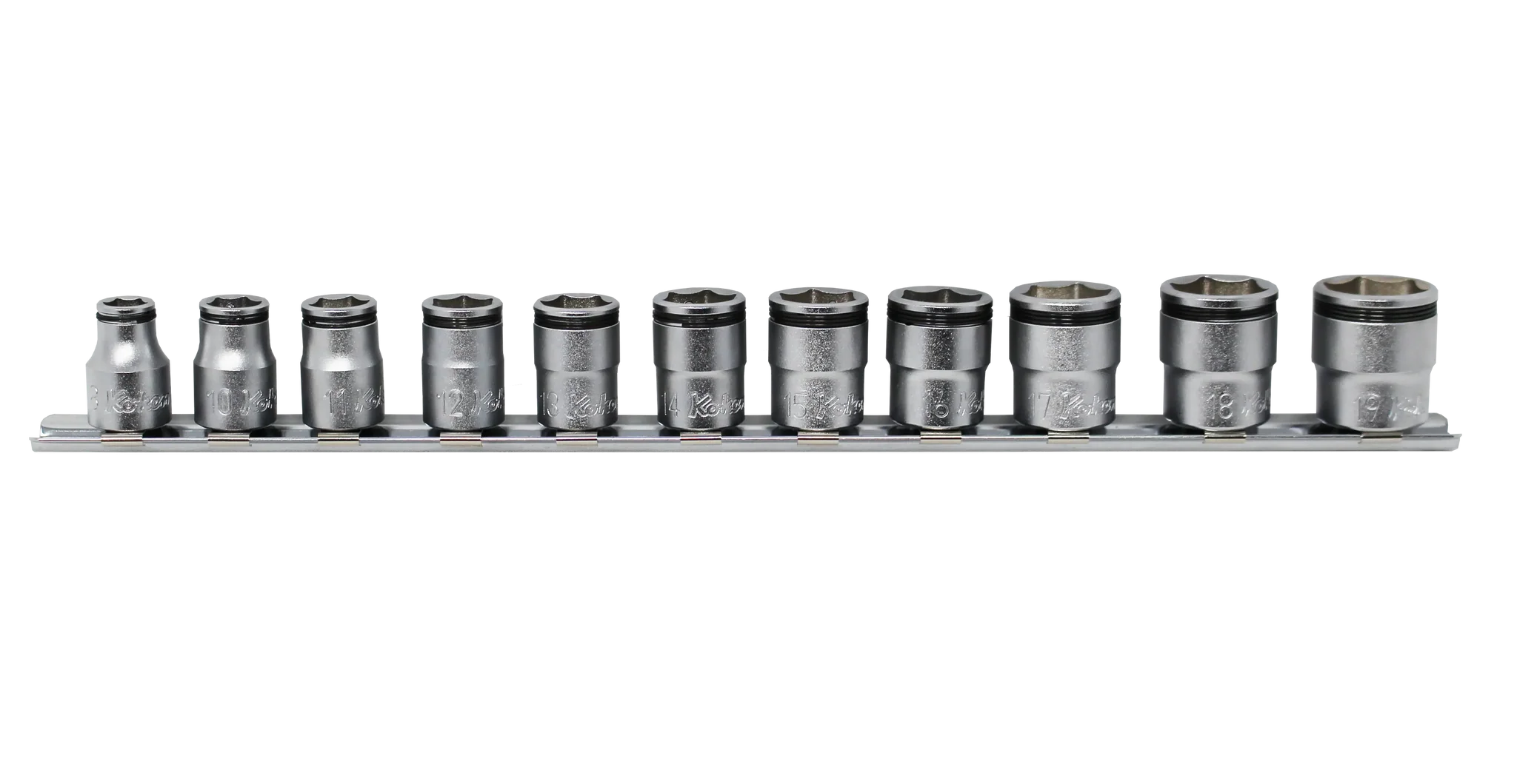3/8 Sq Dr NUT GRIP® Socket Set 8mm-19mm - 11 piece - RS3450M/11