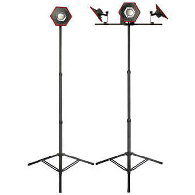 LUMENATOR® Series Heavy Duty SINGLE Head Telescopic Tripod