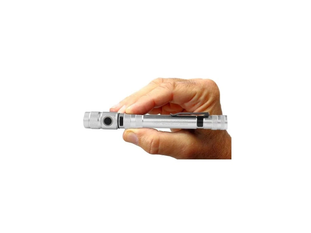 WorkStar® 369 Rechargeable LED Zoom Penlight/Inspection Light USB-C - SILVER