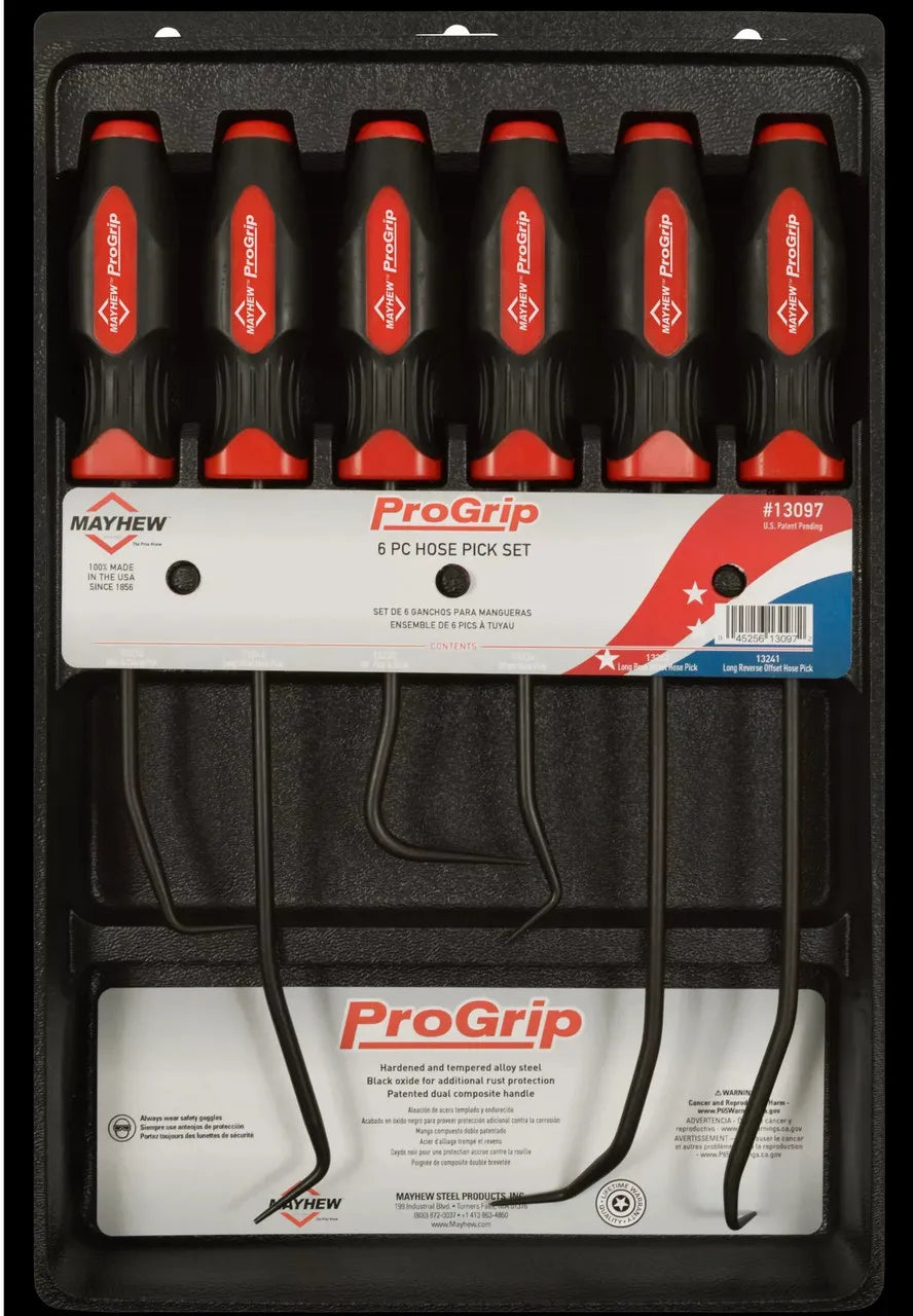 6 PC ProGrip Hose Pick Set