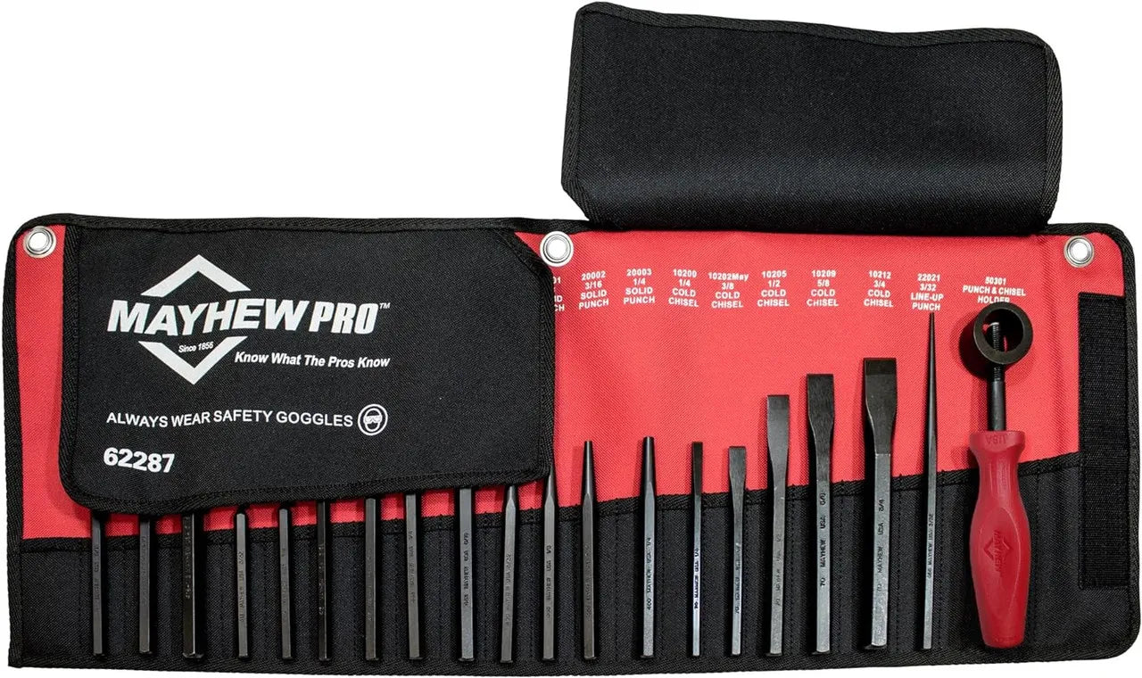 20 PC SAE Punch and Chisel Set