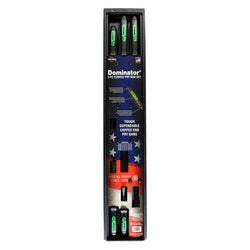 5 PC Dominator® Curved Screwdriver Pry Bar Set - Green