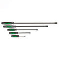 5 PC Dominator® Curved Screwdriver Pry Bar Set - Green
