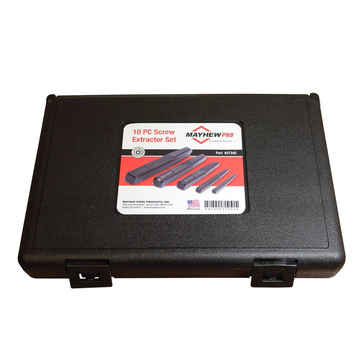 10 PC Bolt Extractor Set in Case (SAE)