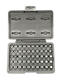 Elite 50 pc Mechanics Master Set, all 1/4" drive and 20mm OAL, Torx, Torx Plus, XZN Hex flat Philips
