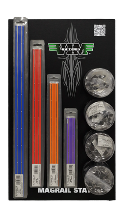 Magrail Station Wall Display for Jobbers (new colors added)
