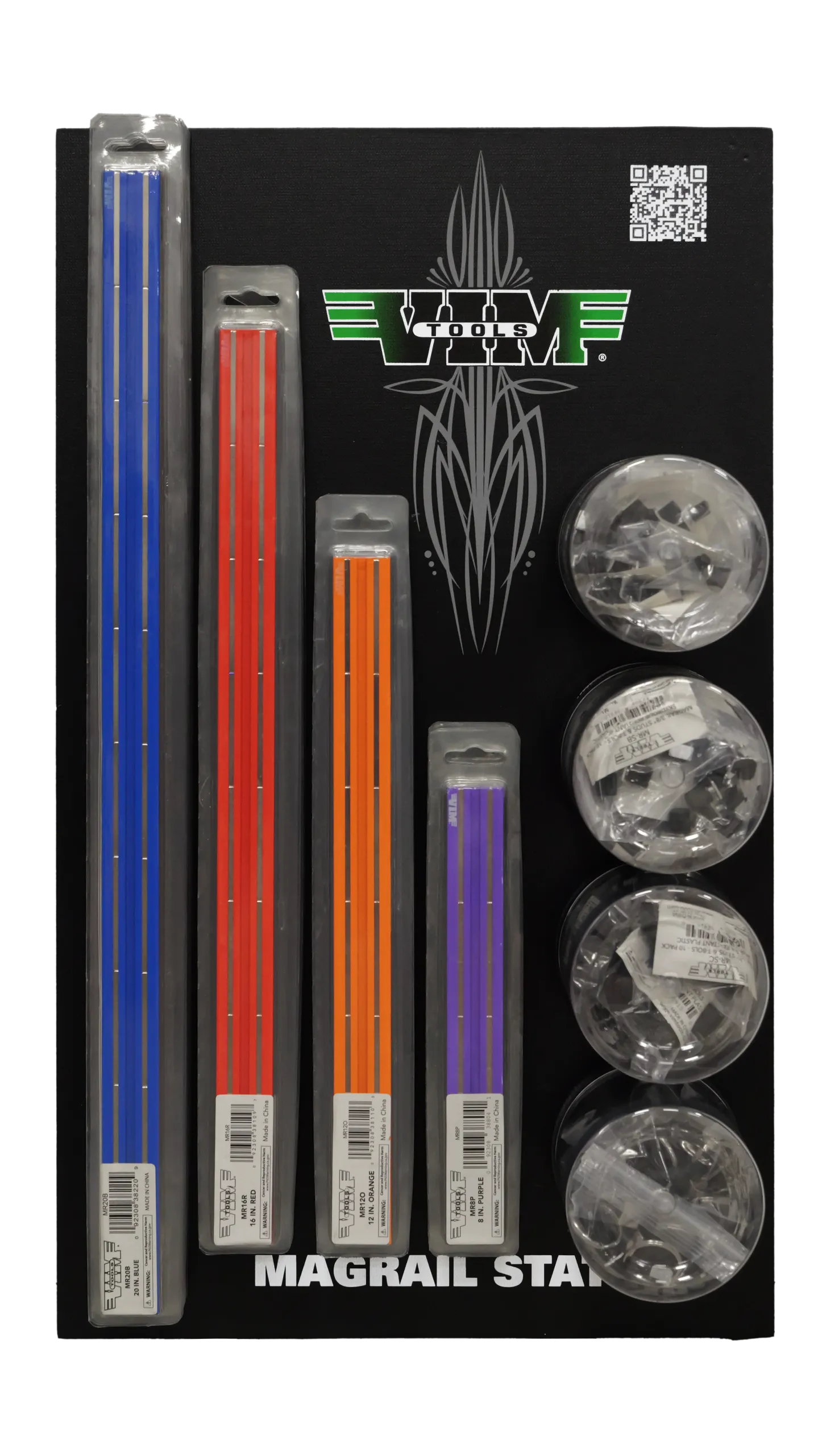 Magrail Station Wall Display for Jobbers (new colors added)