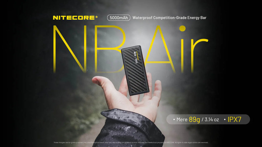 Nitecore NB Air 5000mah Power Bank - Black