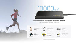 Nitecore NB PLus 10000mAh Power Bank - Black