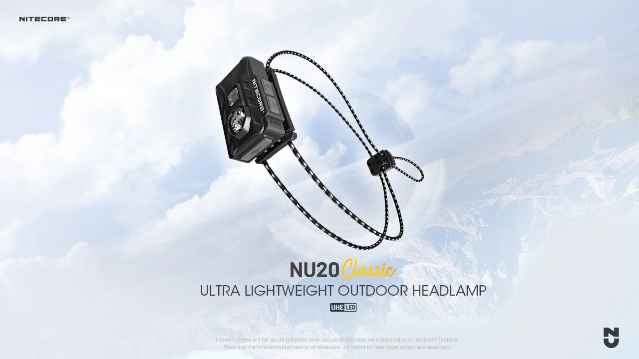 Nitecore NU20 Classic 360 Lumen Headlamp - Black