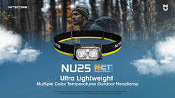 Nitecore NU25 MCT 400 Lumen Headlamp - Black