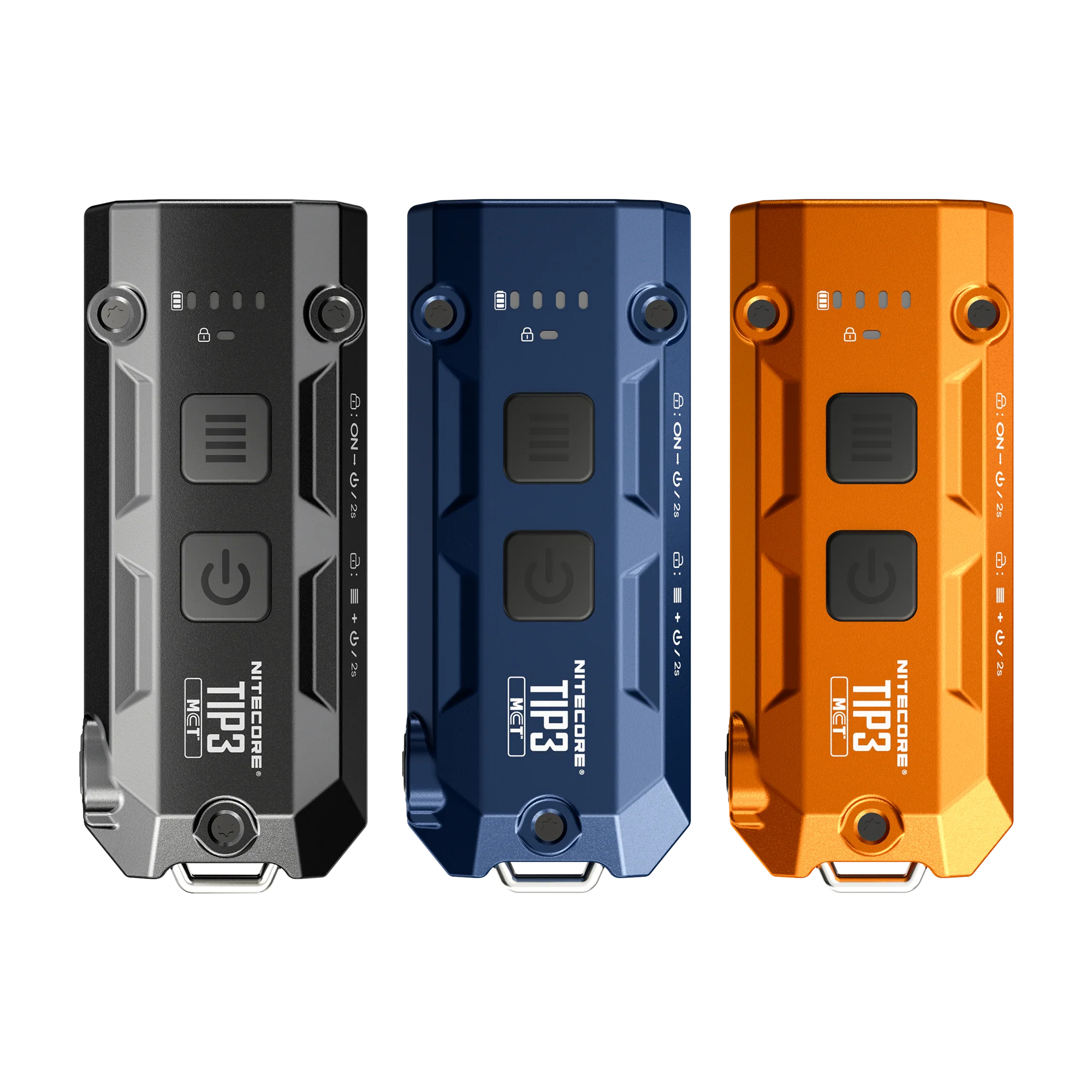 Nitecore TIP3 720 Lumen Keychain Light - Orange