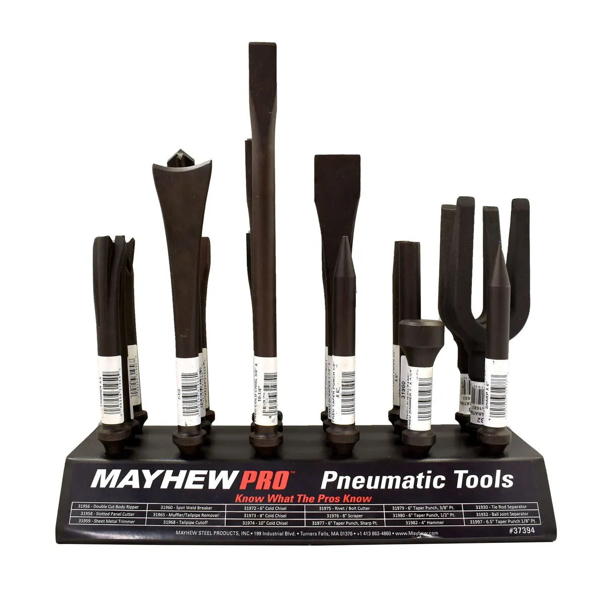 18 PC Pneumatic Display Block