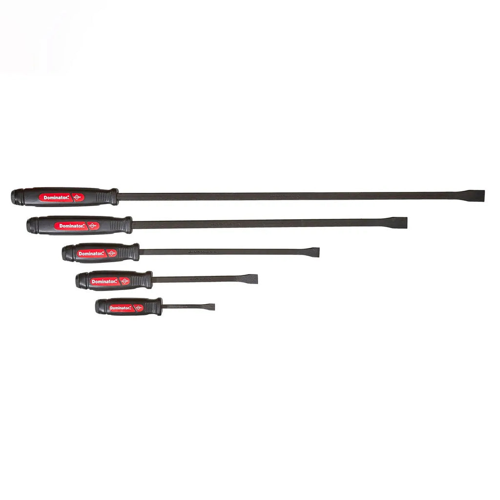 5 PC Dominator® Curved Screwdriver Pry Bar Set