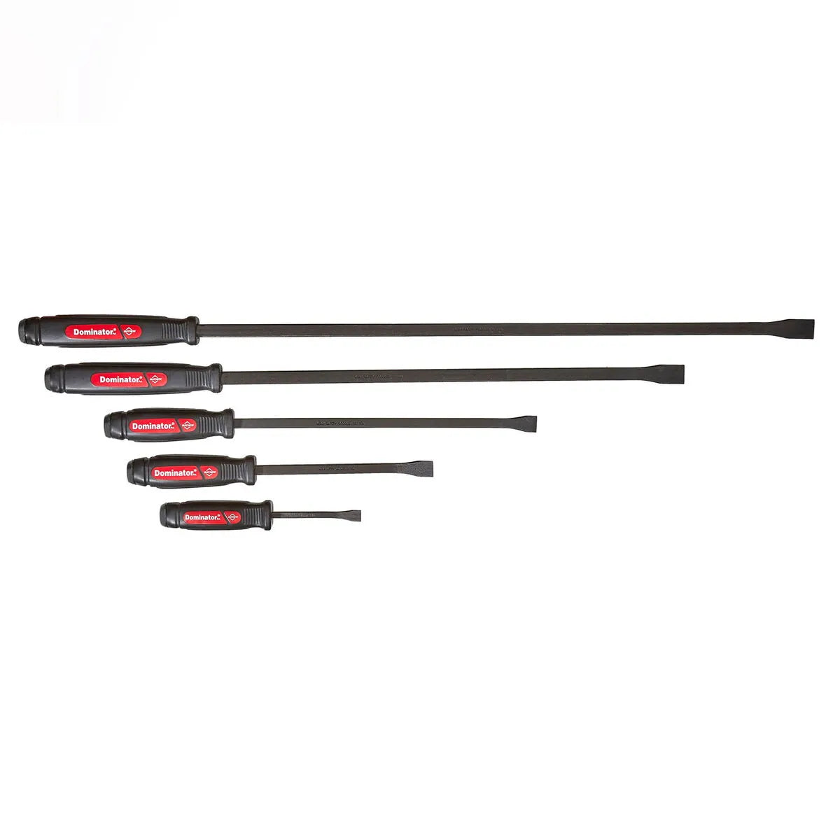 5 PC Dominator® Curved Screwdriver Pry Bar Set