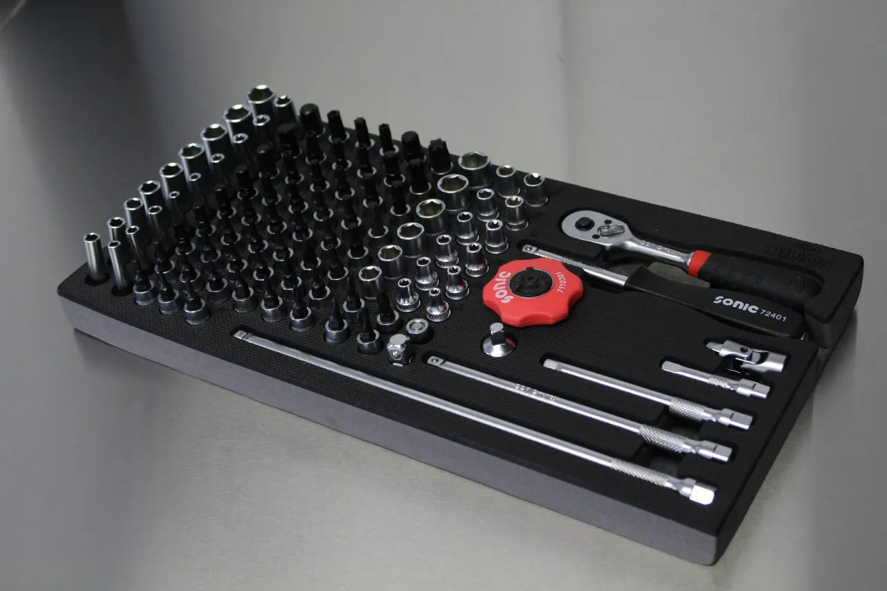 Bit Socket Set, 1/4", 102pcs. S SFS