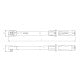 Dual Direction Torques Wrench, 1/2'', 40 to 200Nm